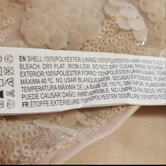 🌞 5 For $25 NWT Forever 21 Sequin Prom Dress Sz M - Picture 5 of 8